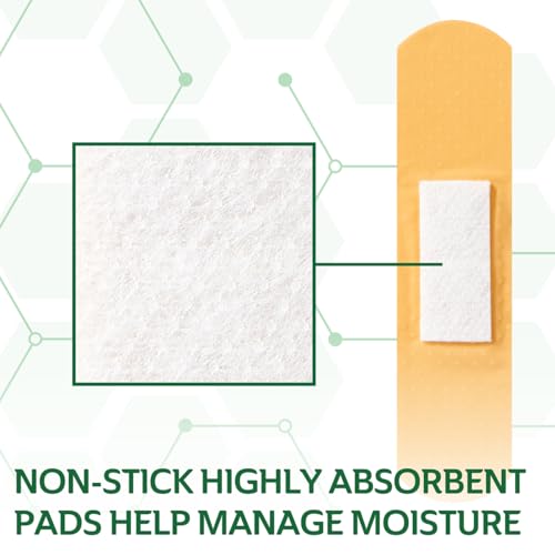 Assorted Bandages Variety Pack - 300 Count, 6 Styles, Latex-Free