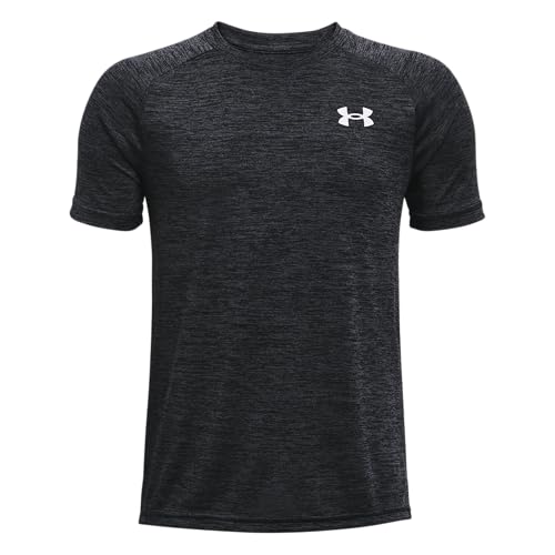Boys Tech 2.0 Short-Sleeve T-Shirt - Large Black/White