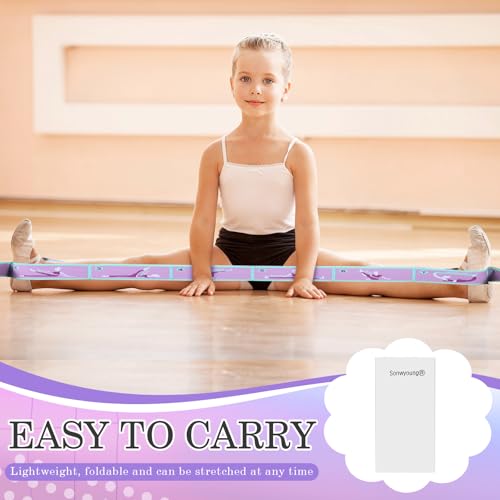 Kids Stretch Strap for Gymnastics & Ballet - Purple