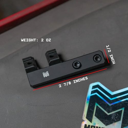 Monstrum Scout Light Mount | Compatible with Surefire M300/M600 Series/Streamlight Protac Series | Extended 45 Degree Offset Mount