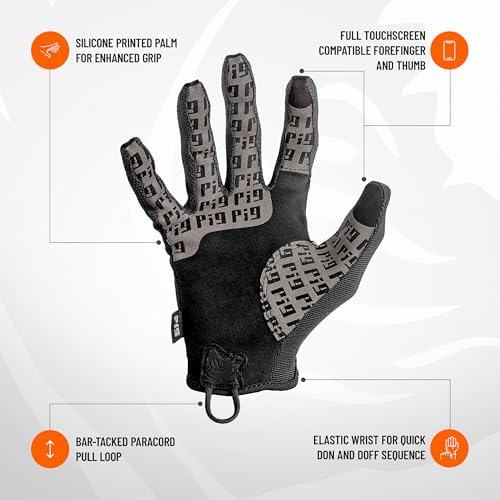 High Dexterity Touchscreen Utility Gloves for Shooting Sports