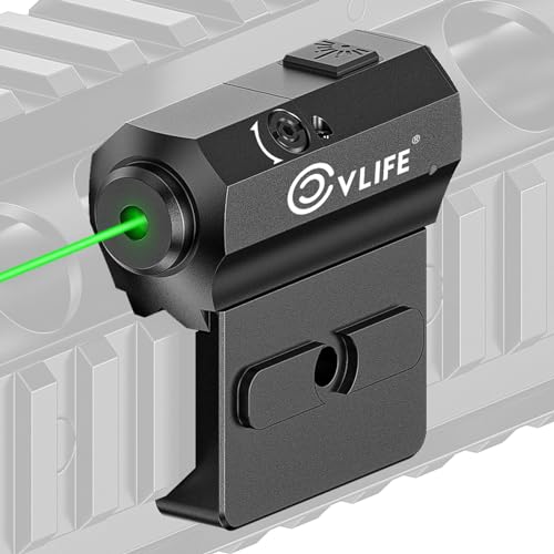 Green Laser Sight for Rifle - Low Profile M-Lok & Picatinny Mount
