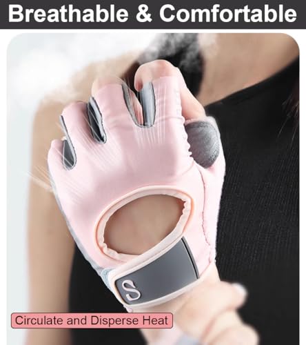 Weightlifting Gloves for Women - Anti-Slip Breathable - Small