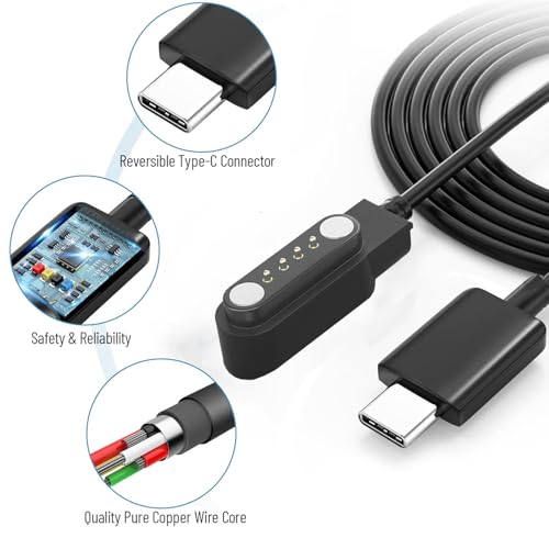 [2-Pack USB-C Charger for PLAUD Note AI/Note Pro AI Voice Recorder