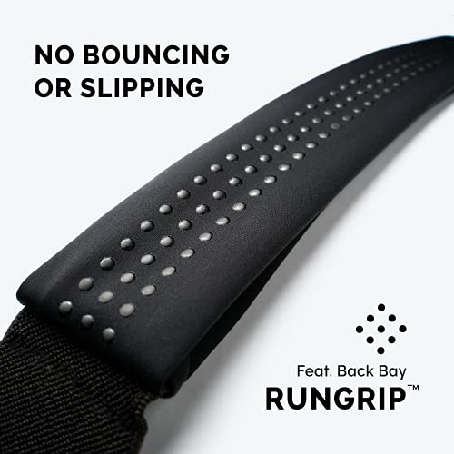 No-Bounce Running Belt for All Phones - Black | Adjustable & Comfortable