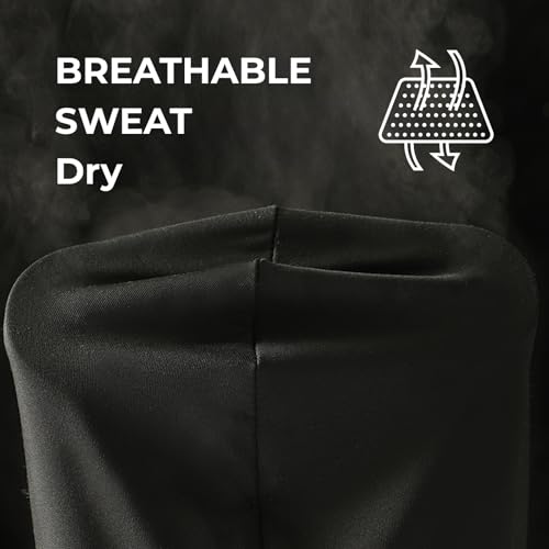 Balaclava Summer Cooling Face Mask - Lightweight UV Protection - Black