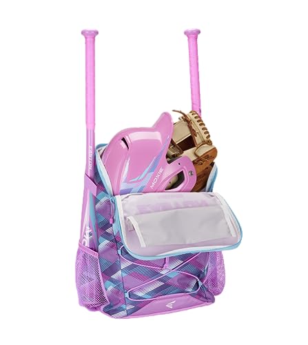 Easton MOXIE Backpack Equipment Bag – T-Ball/Rec/Travel, Pink