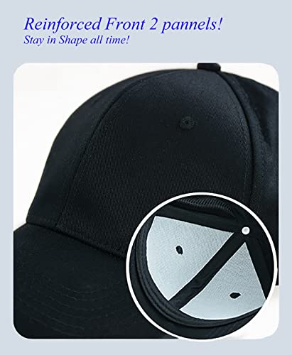 Classic Adjustable Baseball Cap - One Size / Black