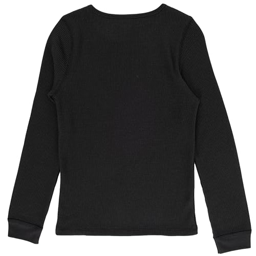 Fruit of the Loom Boys' Thermal Waffle Underwear Set - Black 10-12