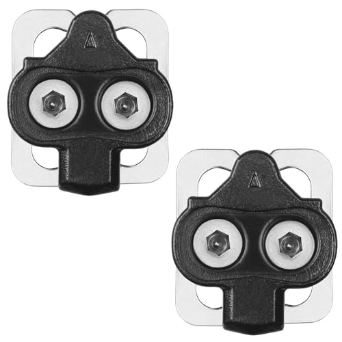 BV Bike SPD & Look X-Track Cleats - 2 Pairs for Shimano & Indoor Cycling