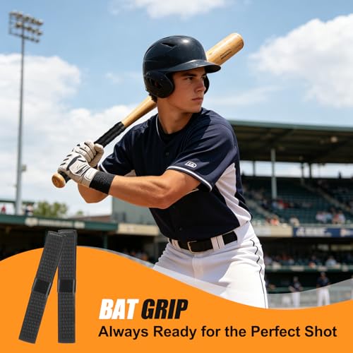 Premium Bat Grip Tape - 2 Pack Softball & Baseball Wraps