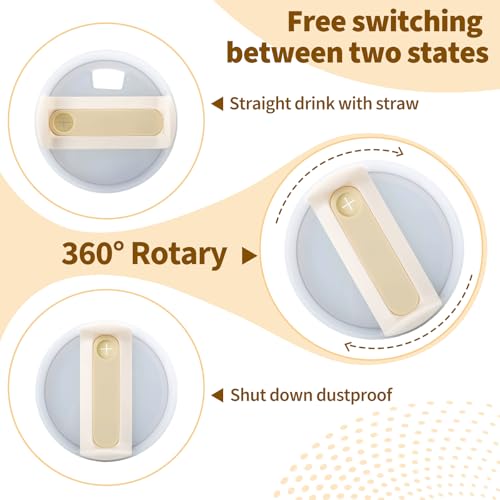 30oz Tumbler Replacement Lid - BPA-Free, Spill-Proof, Straw-Compatible