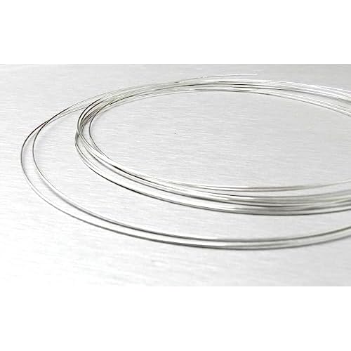 Silver Solder Wire for Soldering Jewelry Making and Repair 20Ga Extra Easy Soft Silver Solder 5 Feet