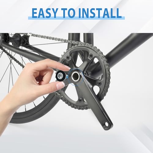Bicycle Crank Arm Fixing Bolts - 8mm Metal Screws (4 Pcs)