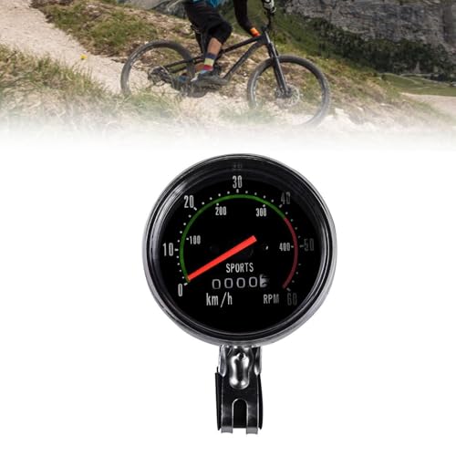 Mechanical Cycle Speedometer - Accurate Odometer for 26-29 Inch Wheels