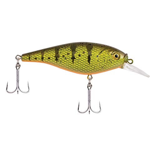 Flicker Shad Shallow Crankbait - Black Silver, 2/7 oz, 2 3/4"