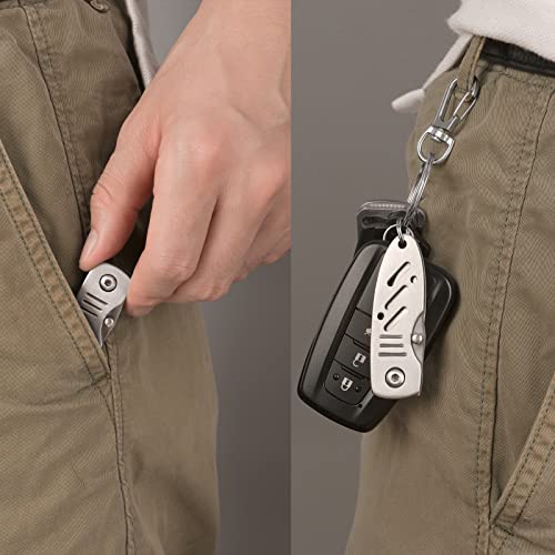 Mini Keychain Knife - Small Folding Pocket Knife, 1 Pack