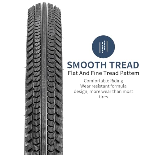 YunSCM 2-Pack 29 Inch Bike Tires 29x2.125 for Urban & Mountain Cycling - Black01