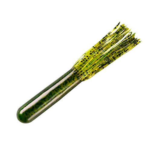 Soft Plastic Tube Fishing Lure - 4 Inch Bass Bait - Watermelon Seed