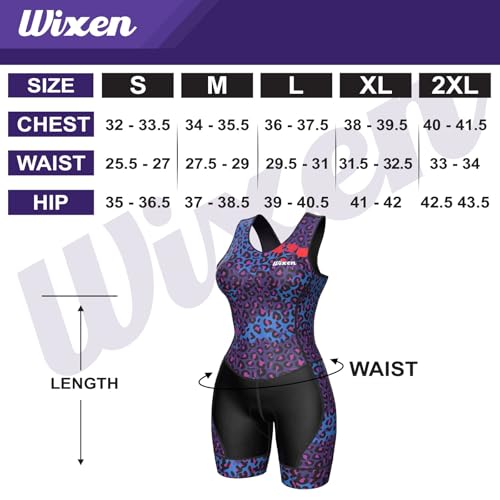 Women's Triathlon Suit - Aerodynamic Trisuit with Back Pocket