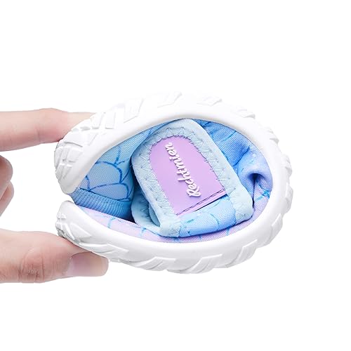 Toddler Water Shoes - Quick Dry Aqua Shoes for Kids - Mermaid