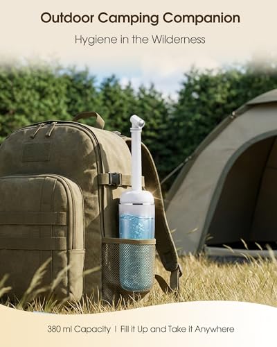 Portable Bidet for Travel - 380ml Handheld Peri Bottle