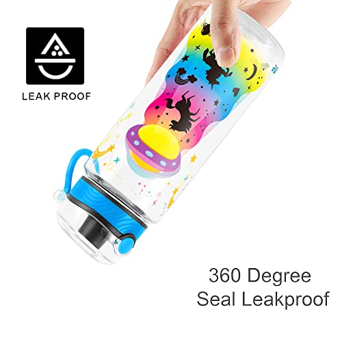 23oz Cute UFO Water Bottle for Kids - Durable & Leakproof