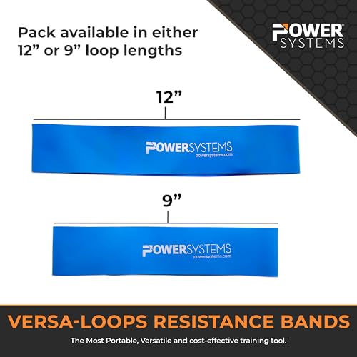 Versa Loop Exercise Resistance Band - Light, Natural Latex Fitness Loop