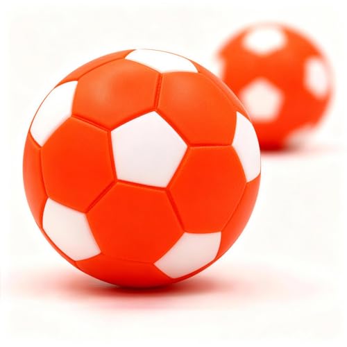 Foosball Table Soccer Balls - 9 Multicolor Replacement Balls, 1.42"