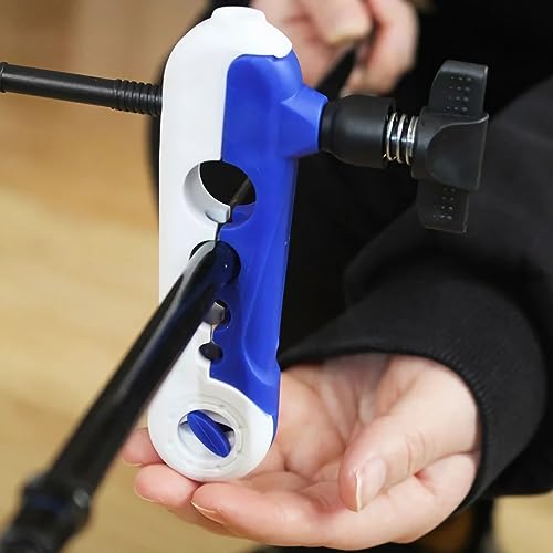 Mini Fishing Line Winder Spooler Tool - Portable Black & Red