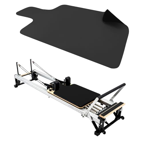 Non-Slip Pilates Reformer Mat - Soft Fleece, Lightweight, Quick Drying