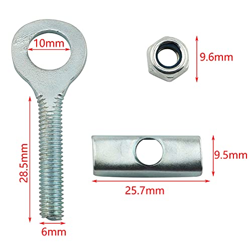 Adjustable Bicycle Chain Tensioner - Steel Chain Adjuster for Single Speed