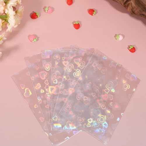 Photocard Sleeves - 100 Pack New Love Style for Card Collectors