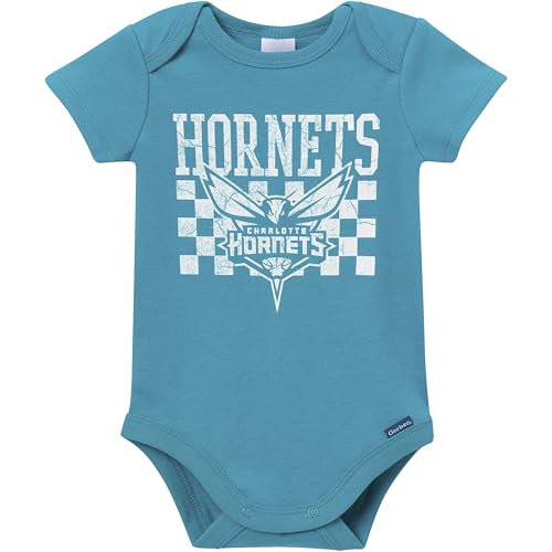 Charlotte Hornets Baby Onesie Bodysuits - 2-Pack, 0-3 Months