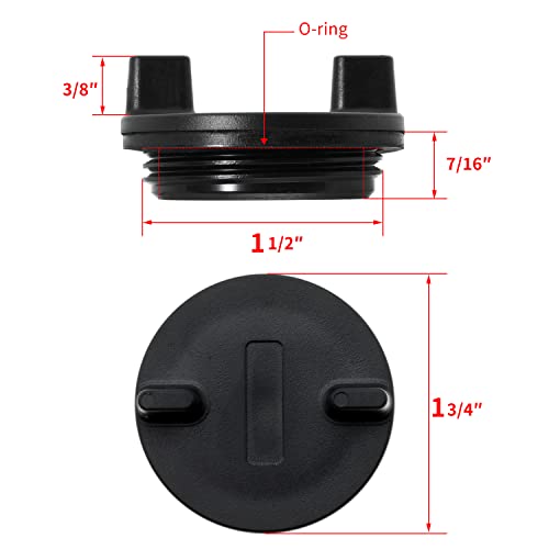 Fuel Deck Fill Cap Replacement for Perko 1313/1314 - 012KD60