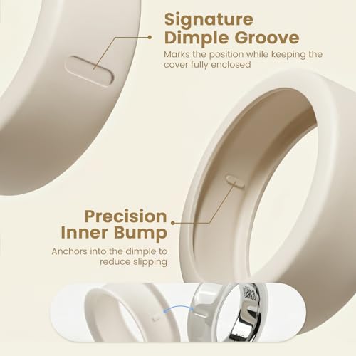 Silicone Protective Cover for Smart Rings - 6 Pack - 01 / Size 6-10