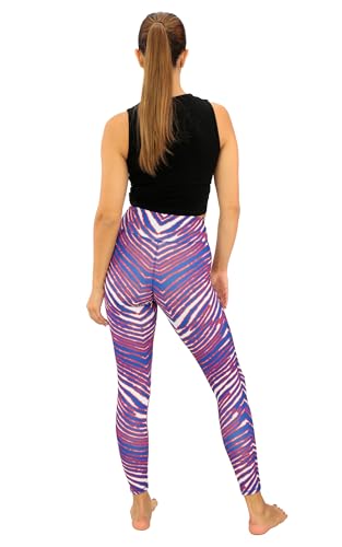 Buffalo Bills Women's High Waist Powermesh Leggings with Pockets - Large