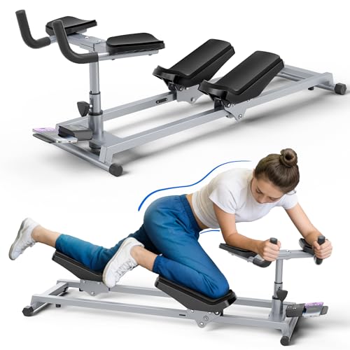 Full Body Low-Impact Cardio Trainer – Adjustable Grips & Knee Support | Basic Model+LCD