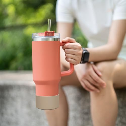 Silicone Boot Bumper for Stanley Quencher Tumblers - Khaki