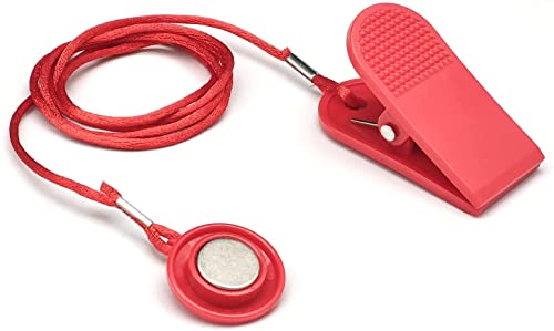 Universal Magnetic Treadmill Safety Key - Emergency Stop Replacement Switch
