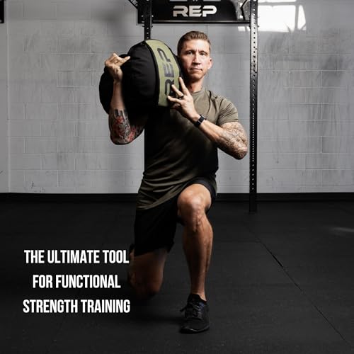 100 lb Round Sandbag Trainer for Strongman Workouts - Heavy Duty