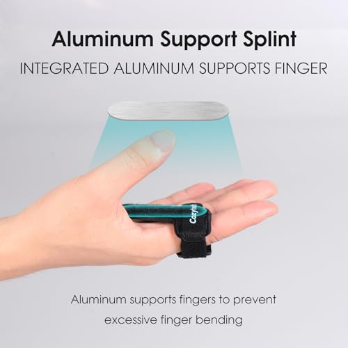 Trigger Finger Splint Support Brace - 2 Pack Universal Fit