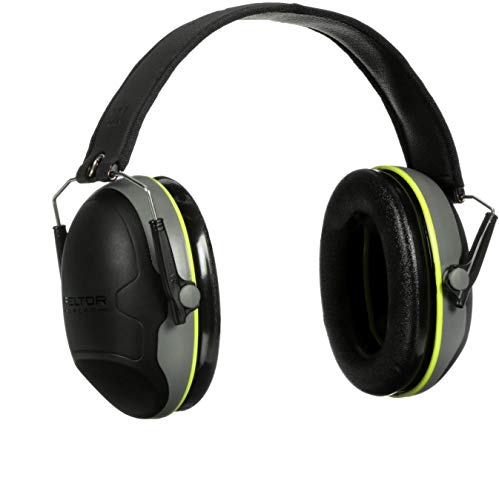 30 dB NRR Hearing Protector - Black/Grey Earmuffs