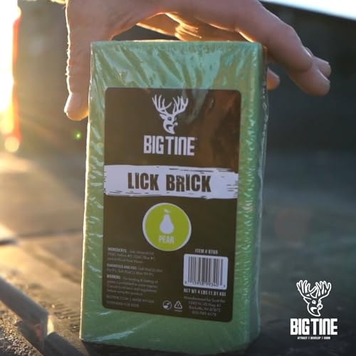 Deer Lick Brick - 4 lb Pear-Scented Wildlife Attractant