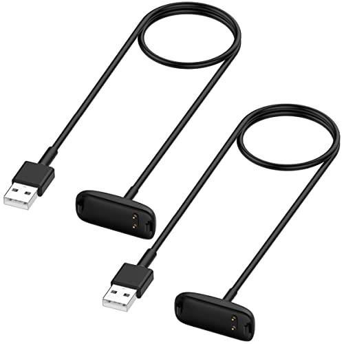 2-Pack Charger for Fitbit Inspire 3 Fitness Tracker - 3.3ft