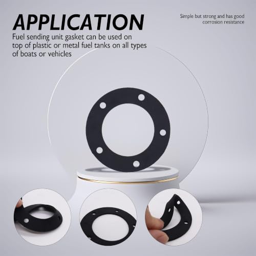 Fuel Sending Unit Gasket Kit - NBR with Stainless Steel Screws