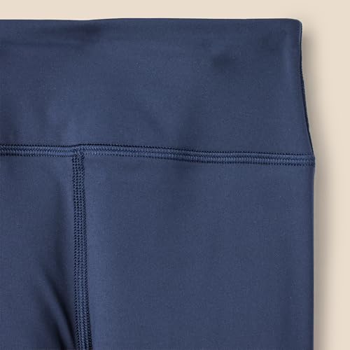 Girls' Athletic Total Train Dance Volleyball Bike Leggings - Medium Navy