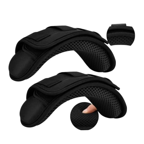 ZINMARK 2-Pack Black Tactical Shoulder Pad for Vests & Backpacks - Shock Absorption
