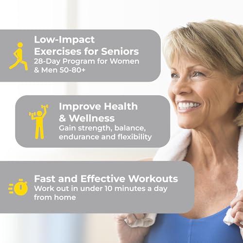 28-Day Size Down Challenge DVD - Low Impact Exercise for Seniors