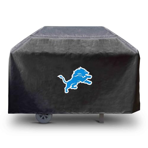 Detroit Lions Heavy-Duty Grill Cover - 68in x 21in x 35in